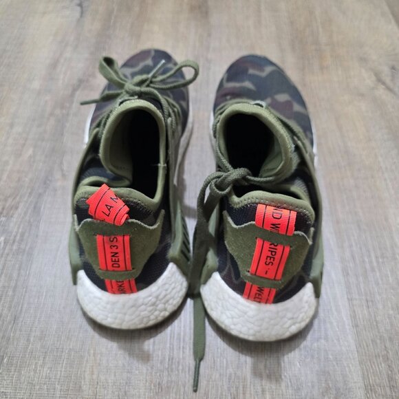 Adidas NMD XR1 Camo Green Men’s Size 9.5 Boost Running Shoes Sneakers BA7232 - Picture 5 of 7